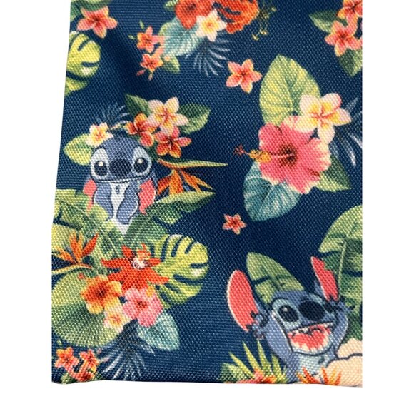 Disney Loungefly Lilo Stitch Tropical Floral Passport Crossbody Bag Top Zip NWT - Picture 2 of 6